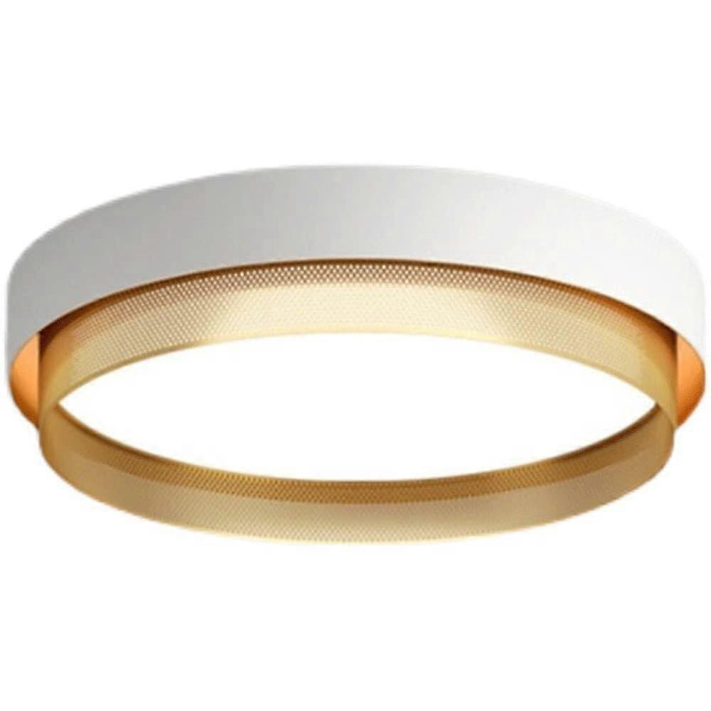 LED Ceiling Light Ultra Thin Flush Mount Fixture with Adjustable Tricolor Lighting White