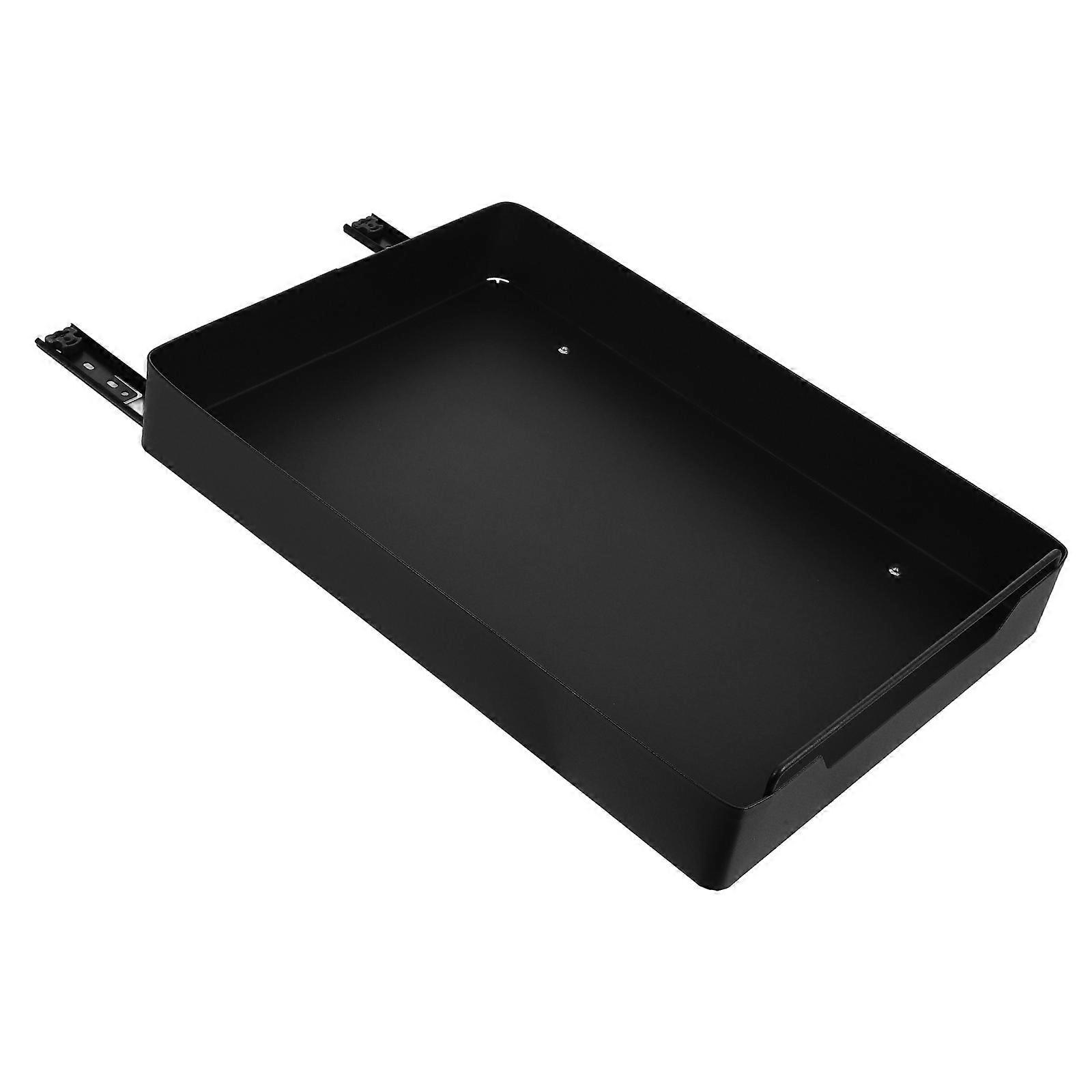 Under Sink Organizer Adjustable Pull Out Drawer Kitchen Users Stainless Steel 1Pcs