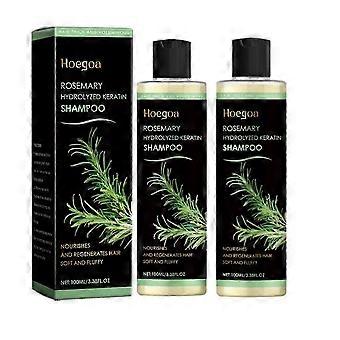 Tgideas Organic Rosemary Hair Growth Shampoo for Women and Men-Natural Thickening & Strengthening Shampoo with Hydrolyzed Keratin for Thinni