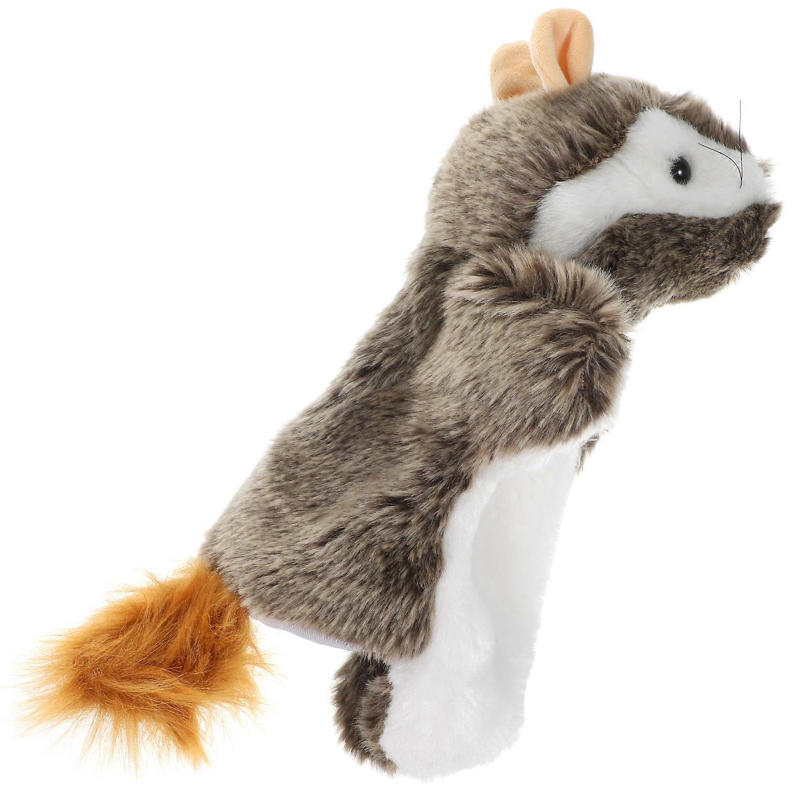 Plush Animal Hand Puppet Toy for Kids Storytelling Interactive Puppet