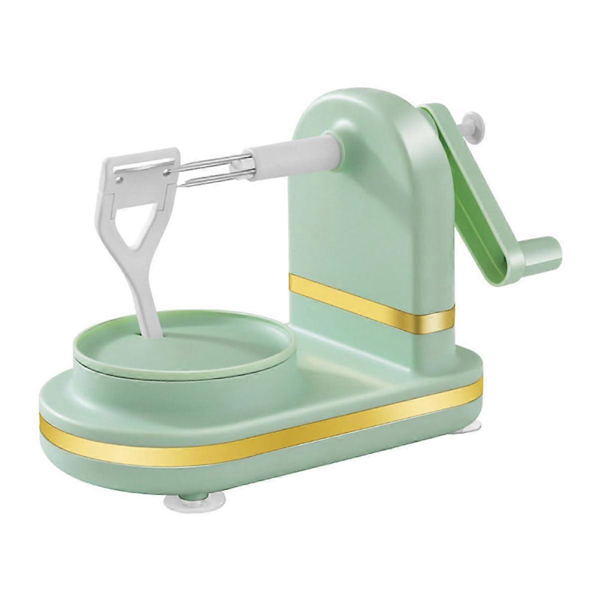 Manual Fruit Peeler with AntiSkid Base, Hand Crank Apple and Pear Peeler for Kitchen Use