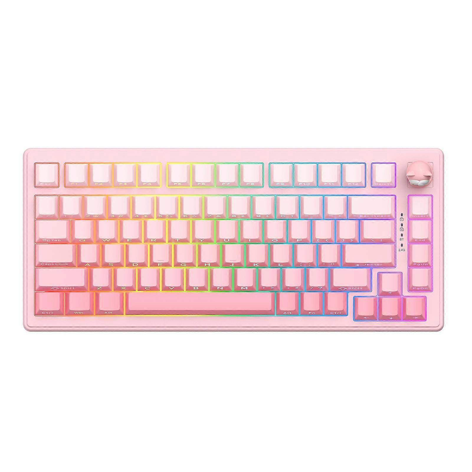 ONIKUMA MT707 82 Keys RGB Tri-mode Mechanical Gaming Keyboard