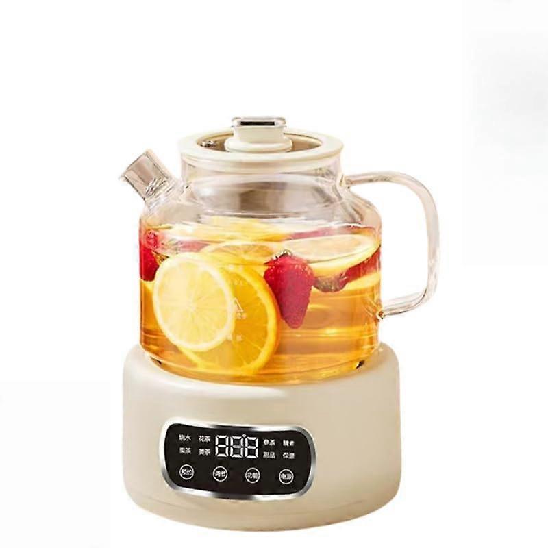 Smart Electric Kettle Borosilicate Glass with Tea Strainer 24H Appointment MultiFunction
