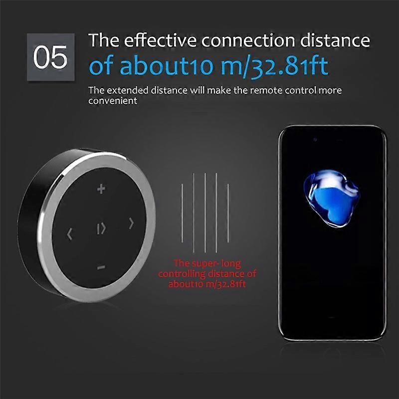 Car Steering Wheel Music Player Bluetooth Wireless Remote Control Andro1d 1OS Multimedia Buttons Smartphone Kit