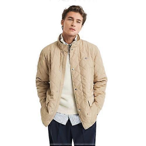 Gant Mens Windproof Quilted Mid Length Jacket