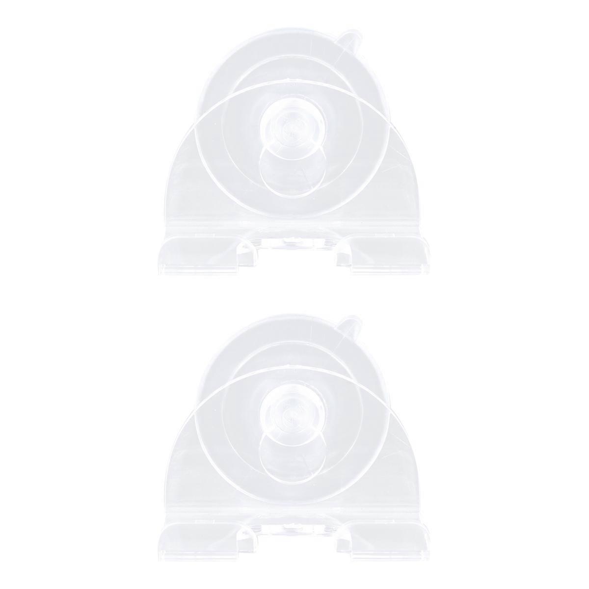 Holder for Men Strong Suction Cup Rack 6Pcs Transparent