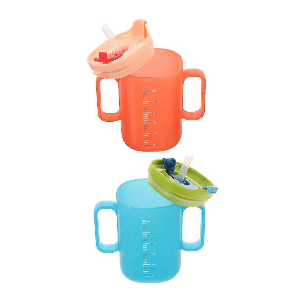 Children's Drinking Cup Spill Proof Toddler Cup for 2Pcs Use