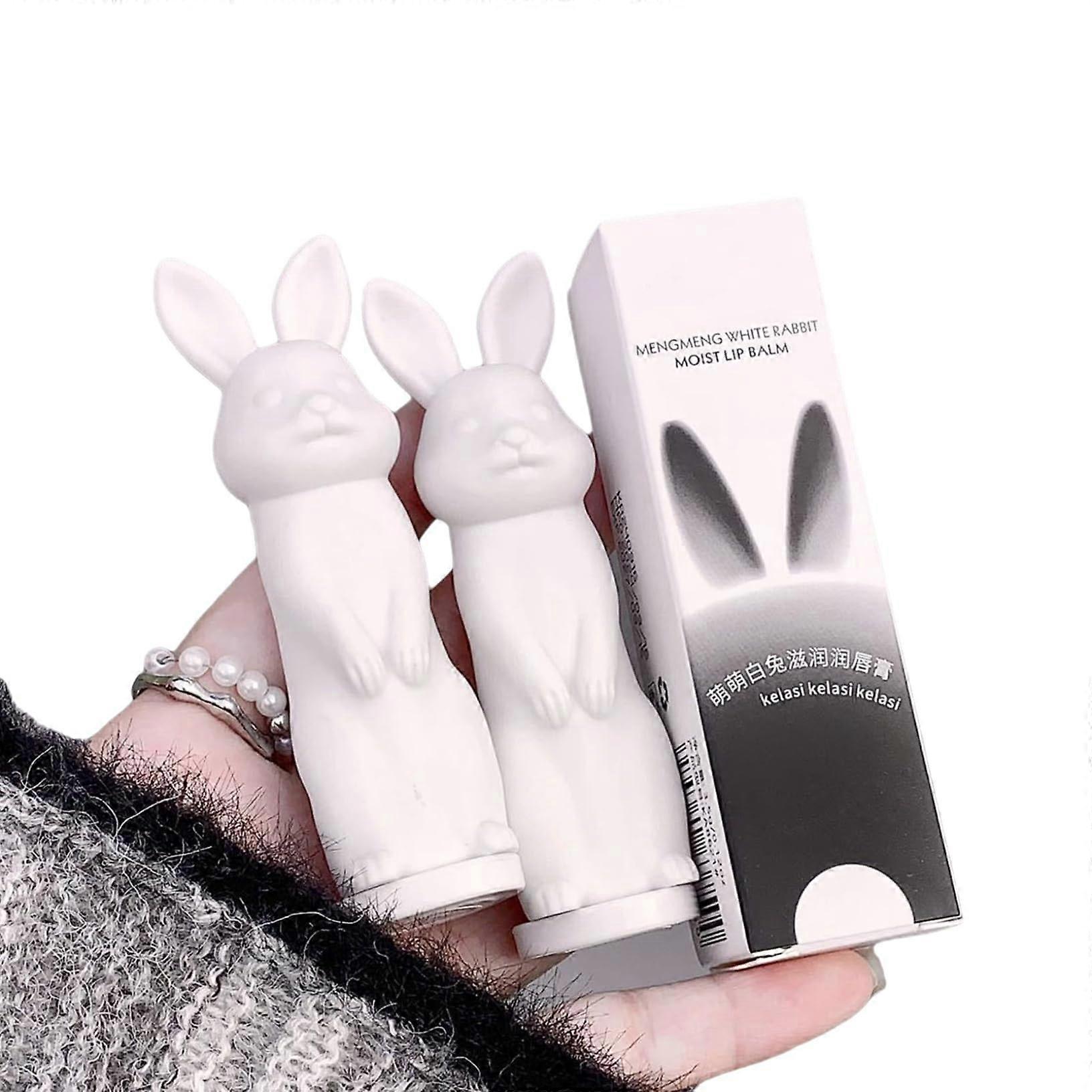 Hydrating Lip Balm for Dry Lips with Long Lasting Moisture Smooth Texture White One Size