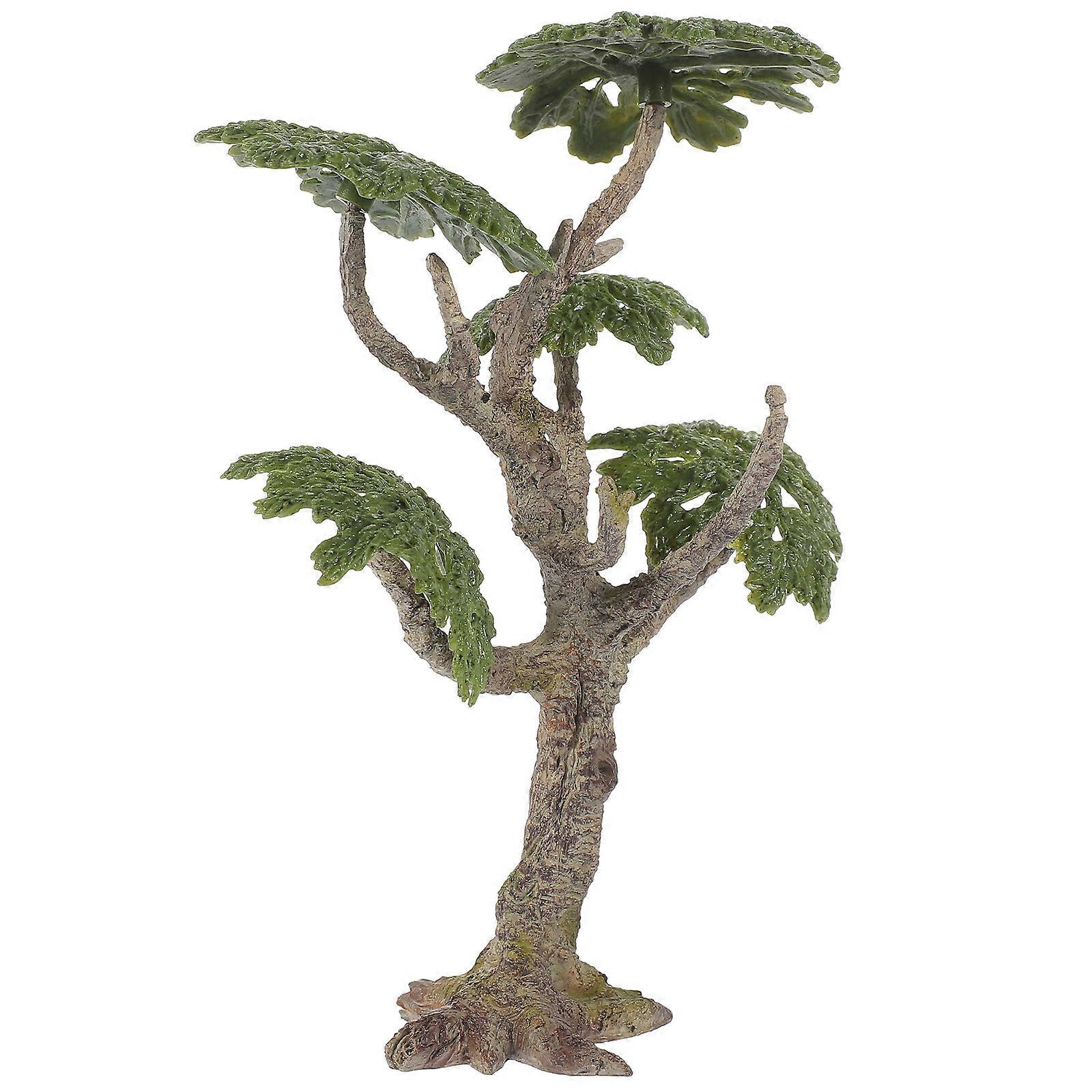 Simulation Tiny Tree Model for Perfect Sand Table Decoration Offering Natural Feeling 1Pack