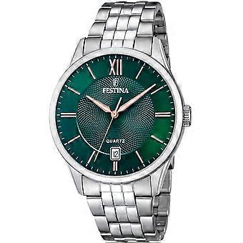 Relógio Festina Prata Aço Inoxidável F20425/7 Masculino