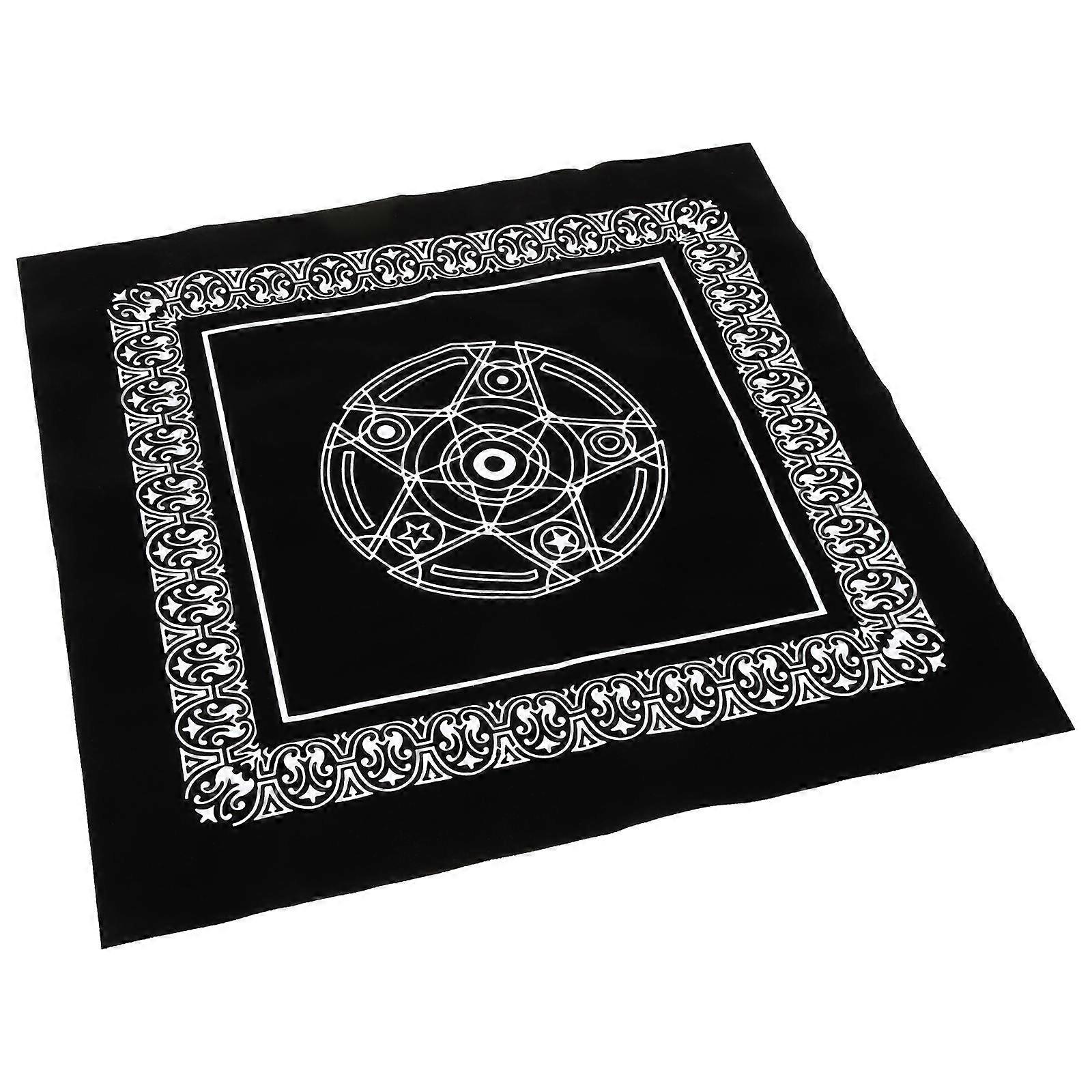 Decorative Tablecloth For Magicians 48.5x48.5cm Square Ritual Design 4Pack