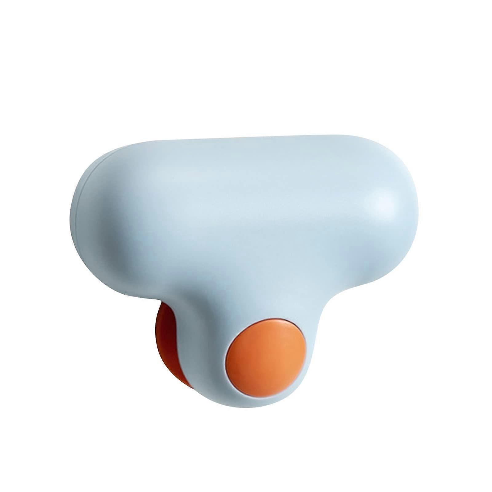 Blue Mirror Cleaning Scraper with Ergonomic EasyGrip Handle for Streak Home Use