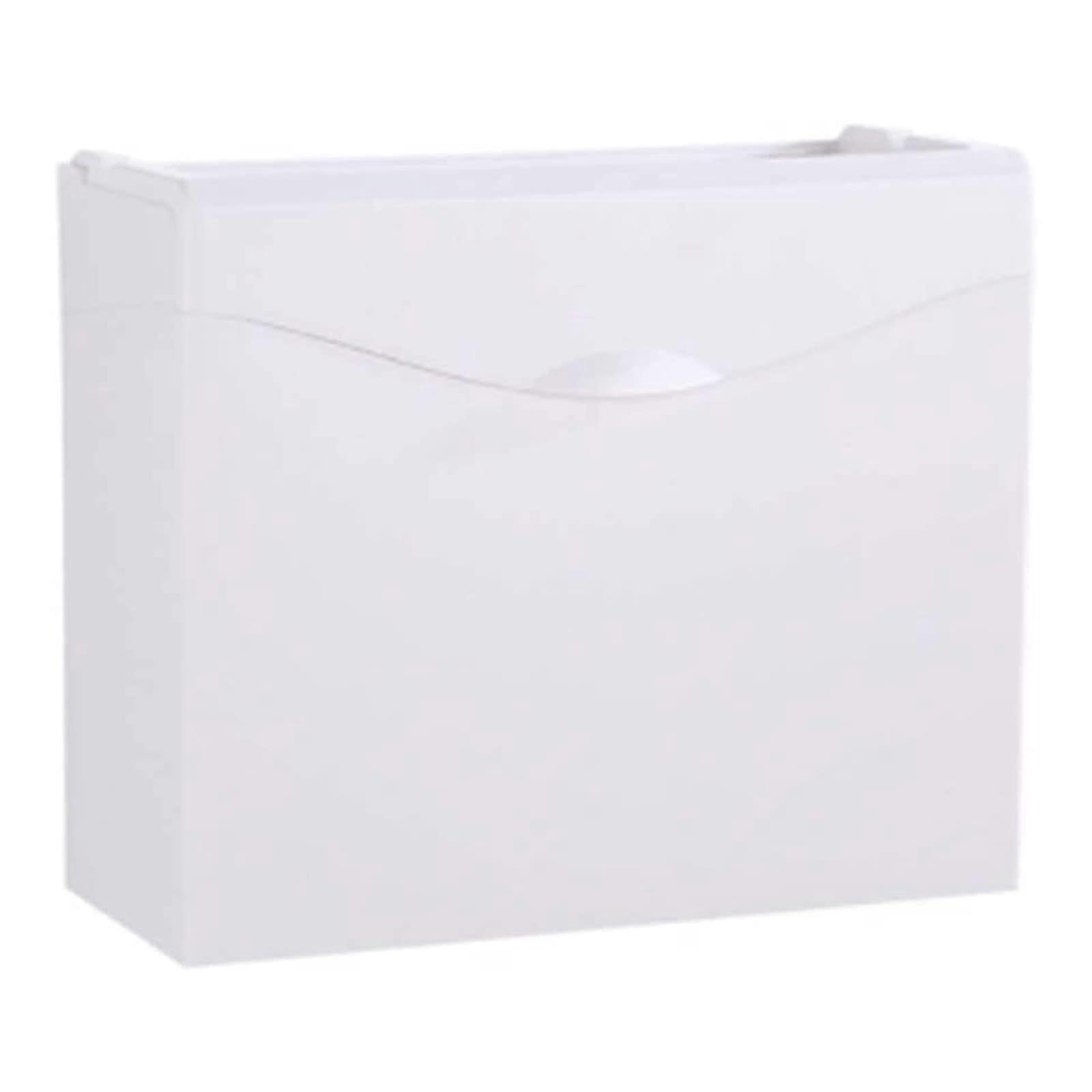 Wall Mounted Paper Towel Dispenser ABS Plastic No Drill Waterproof for Kitchen Bathroom