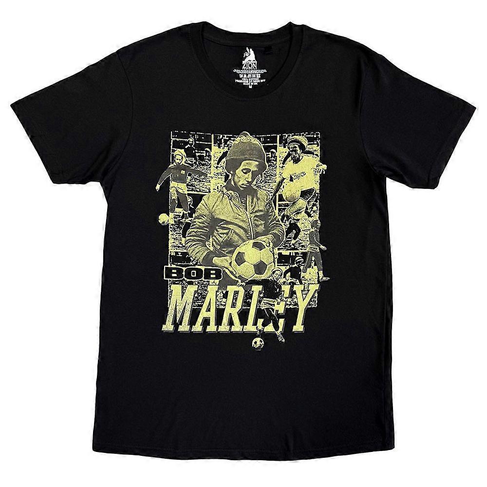 Bob Marley Football Collage T Shirt