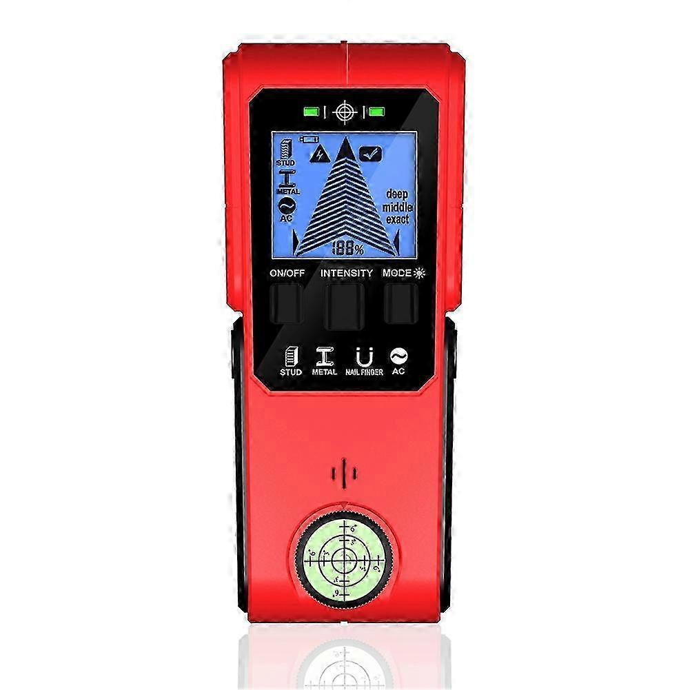 Wall Multi-Function Metal Detector Punch Detection Wire Stud with Magnetic Positioning.