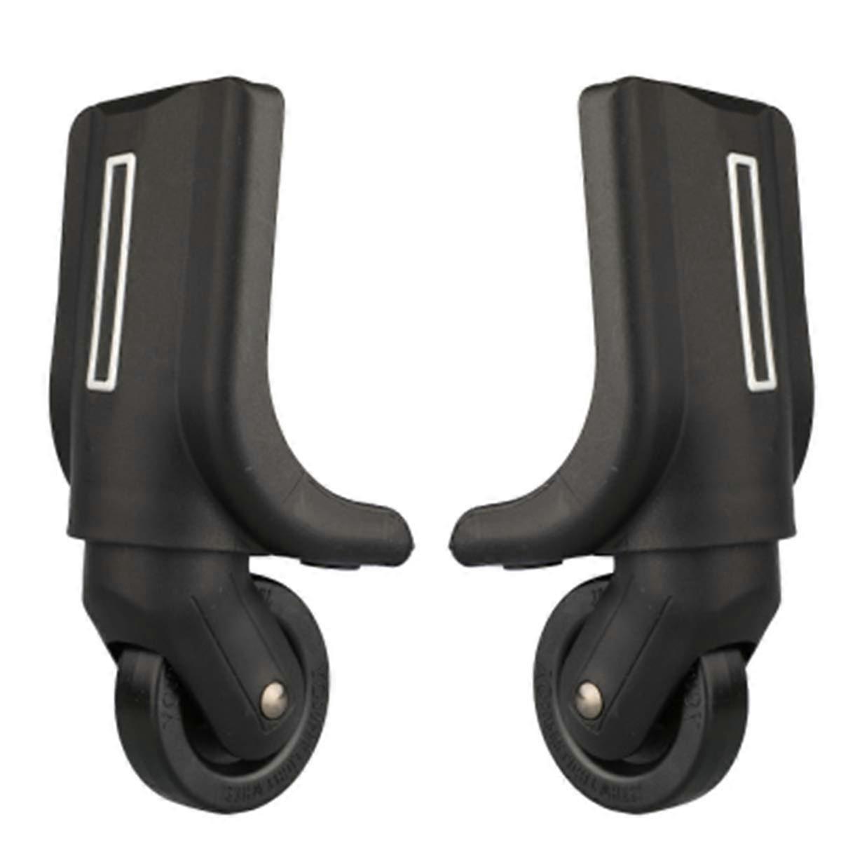 Luggage Replacement Wheels 360° Swivel Silent Spinner Suitcase Wheel Set Easy DIY Install W194#