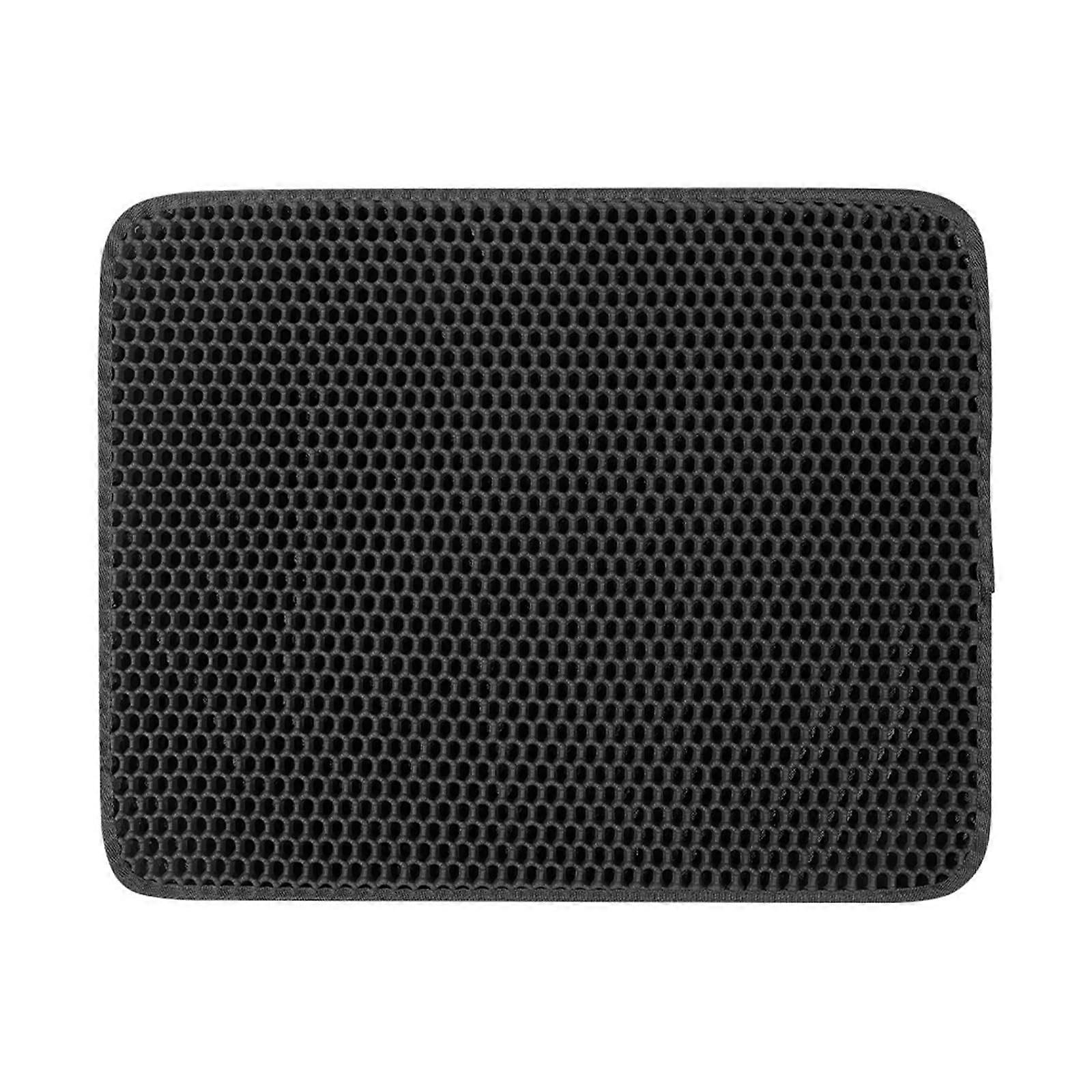 Cat Litter Mat Waterproof Dual Layer Trapping Easy Clean for Large and Small Cats