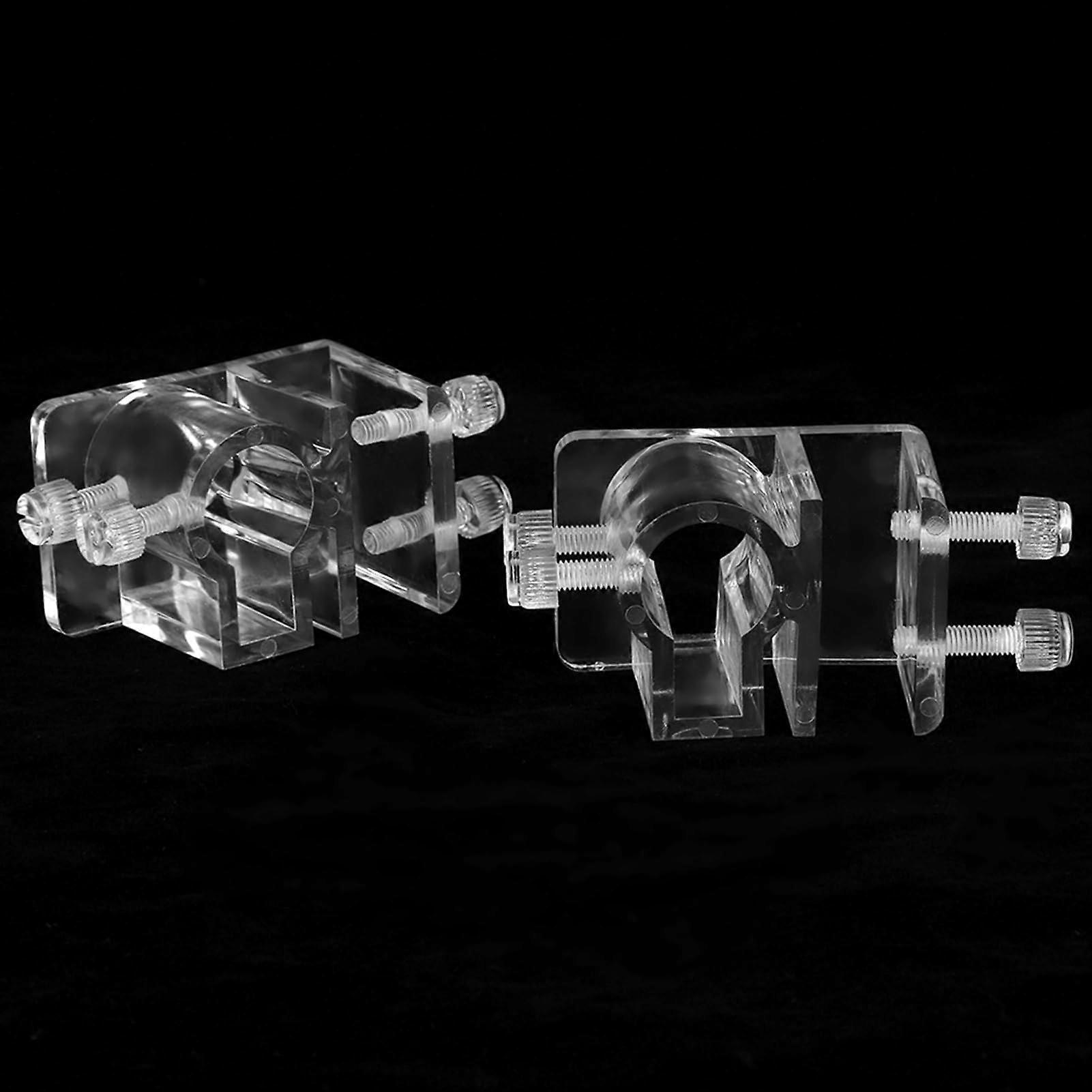 Aquarium Hose Clamp with Secure Keyhole Lock, Stable Pipe Support for Betta Fish Tank