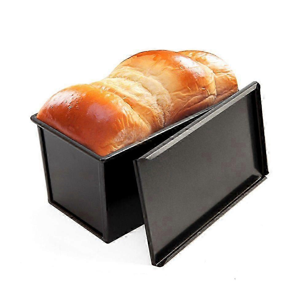Bread Pan with Non Stick Lid Rectangular Cake Pan Toast Cake Making Mold Baking Tools