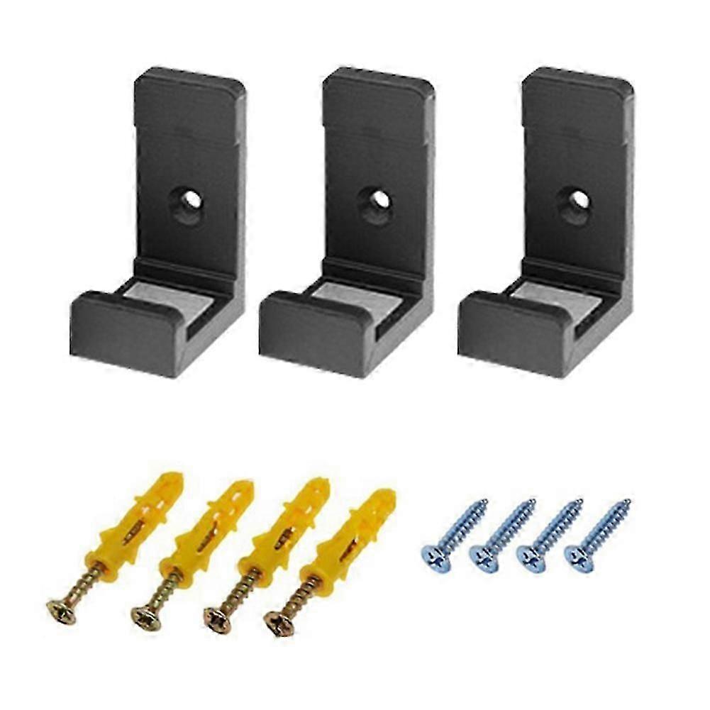 3Pcs/Set Wall Mount for PS4 Universal Controller Holder Stand Storage Rack with Screws for PS4 Host