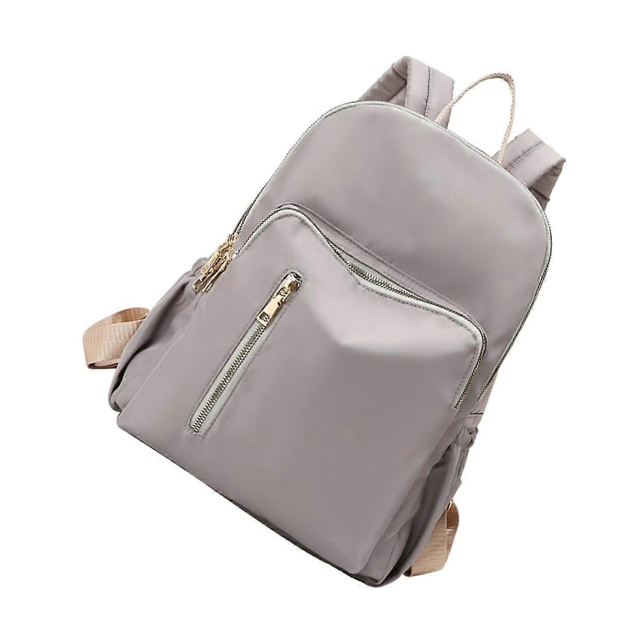 Large Capacity Diaper Backpack with Insulated Bottle Compartments and Stroller Organizer for Moms