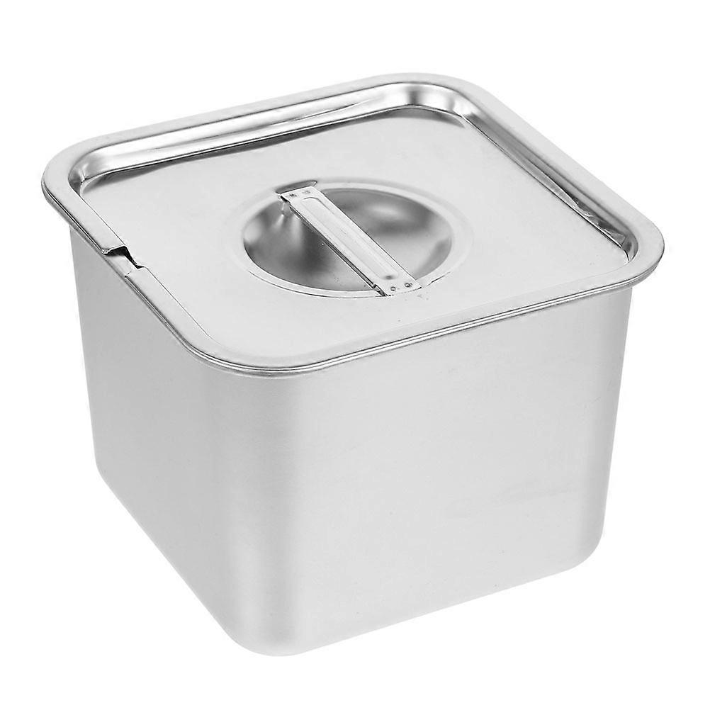 Reusable Stainless Steel Ice Cream Container for Freezer Storage