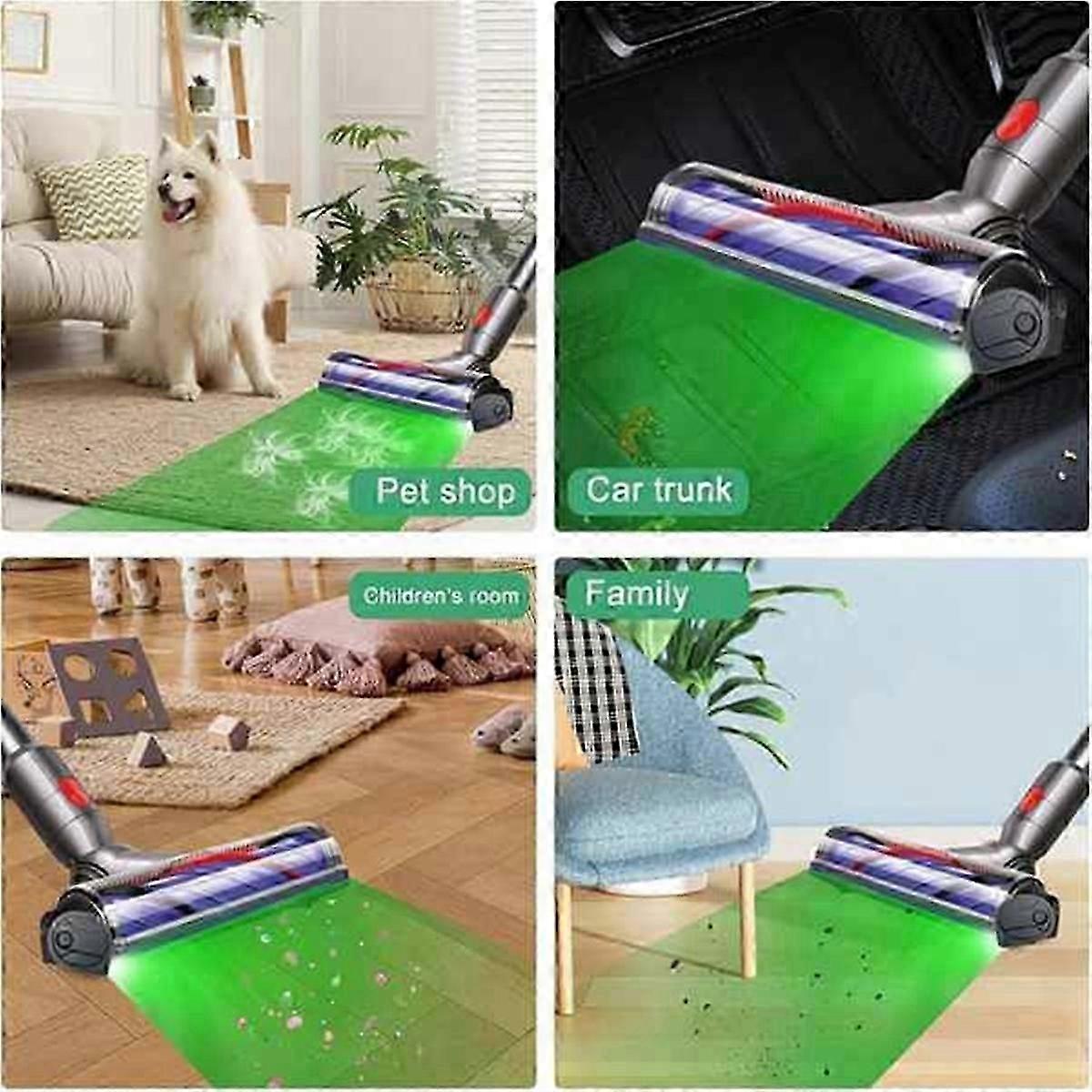 Vacuum Cleaner Dust Display Lights With Battery Universal a