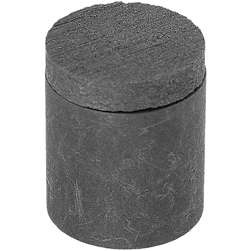 Casting Crucible for Metal Graphite Modern Processing Technology Cylindrical with Cover 1Pack