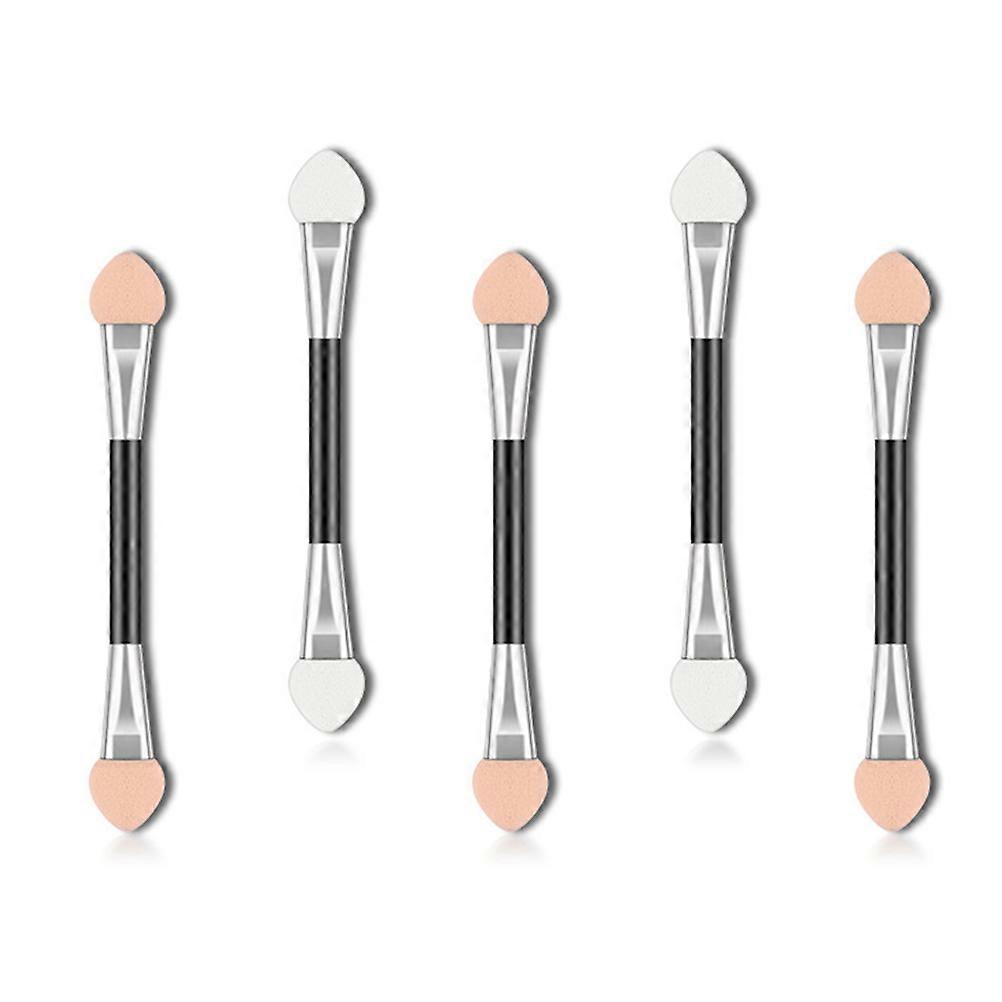Eyeshadow Brush 50Pcs Double-End Sponge Sticks Disposable for Makeup Use
