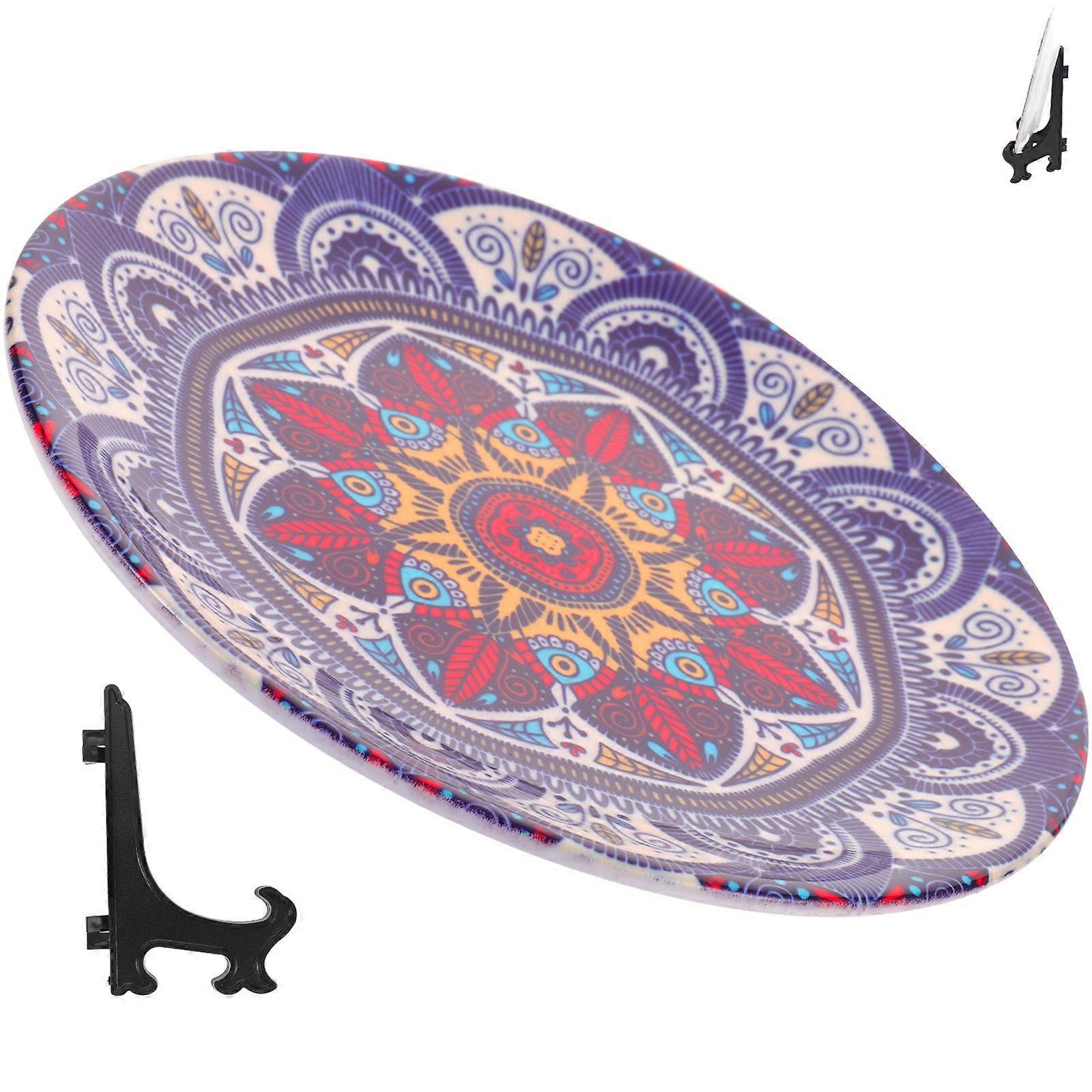 Ceramic Plate Decorative Wall Plate for Decoration Multi-Functional Household