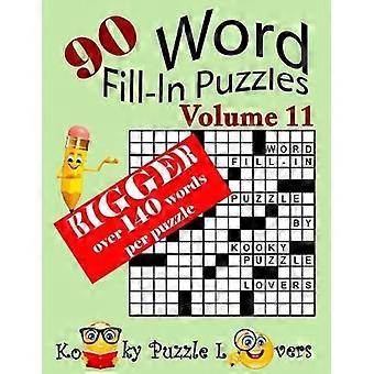 Woordinvulpuzzels, deel 11, 90 puzzels, meer dan 140 woorden per puzzel