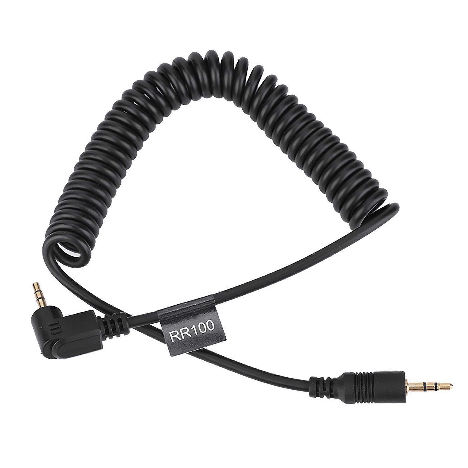 RR100 Camera Shutter Flash Trigger Connecting Line Spring Wire Compatible With Fujifilm