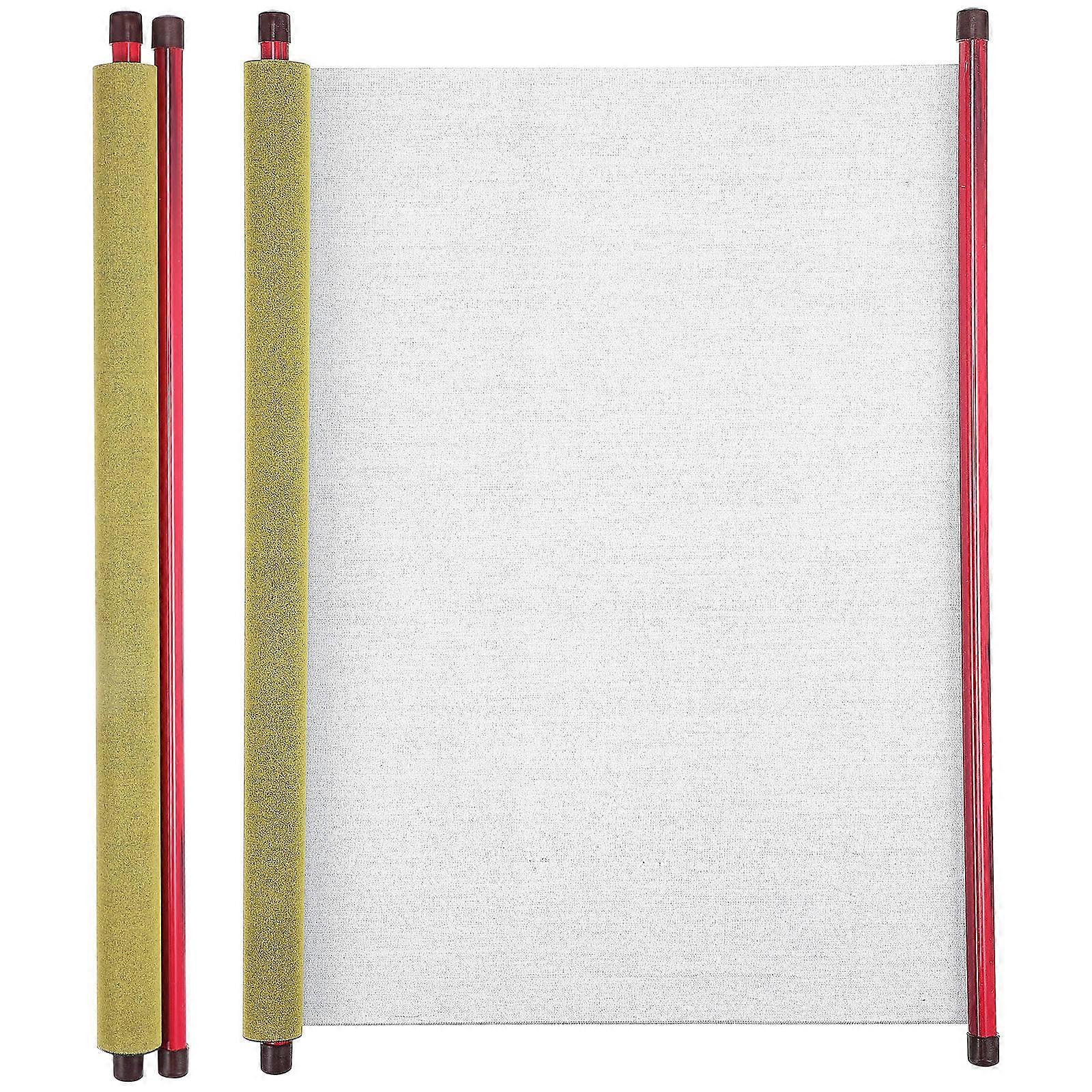 Traditional Scroll Paper Hanging Scroll for Calligraphy Use 5Pcs Set