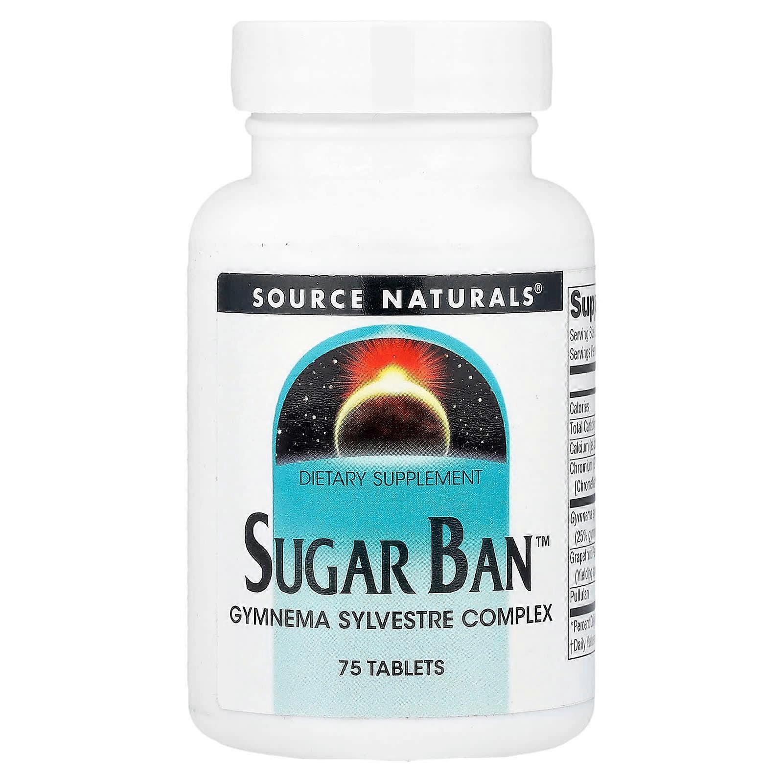 Source Naturals, Sugar Ban, 75 Tablets