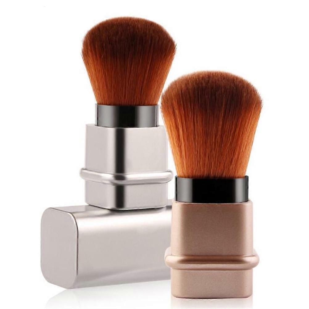 Makeup Brush Retractable Nail Dust Brush for Full Coverage