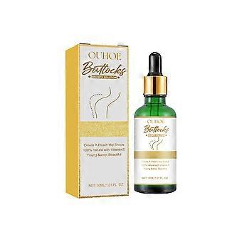 Aceite esencial para glúteos, levanta y da volumen a los glúteos, masaje reafirmante y aclarante, cáscara de naranja, moldea el cuerpo, aceite esencial de melocotón para glúteos