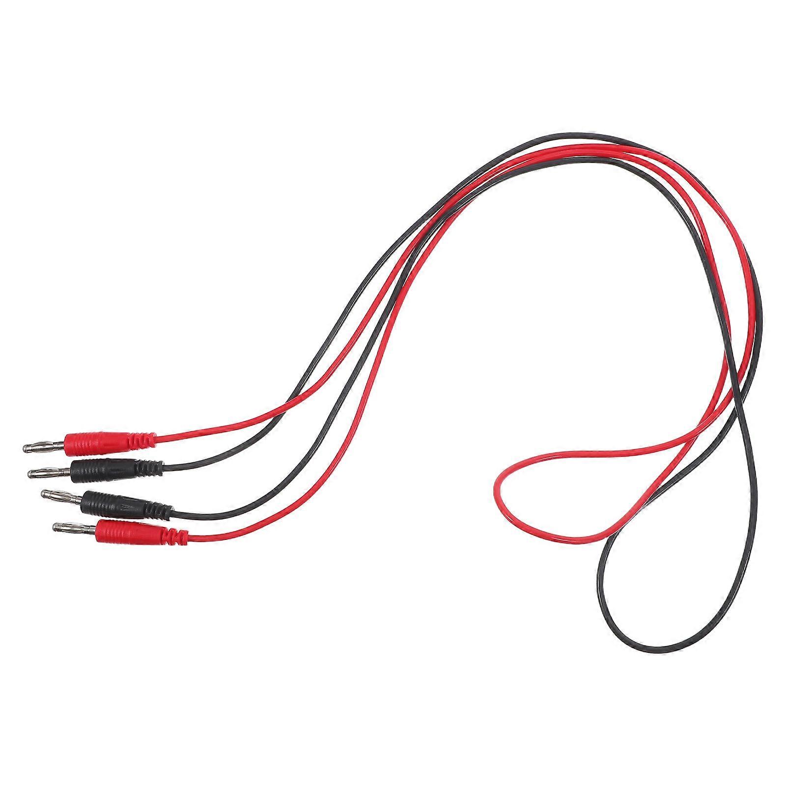 Flexible Banana Plug Test Leads Cable for Electrical Use 2Pcs Testing Wire