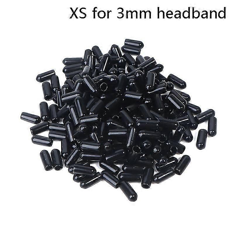 200pcs Rubber Round End Cap Cover Compatible with Pipe Screw Thread Protector Push-fit Caps