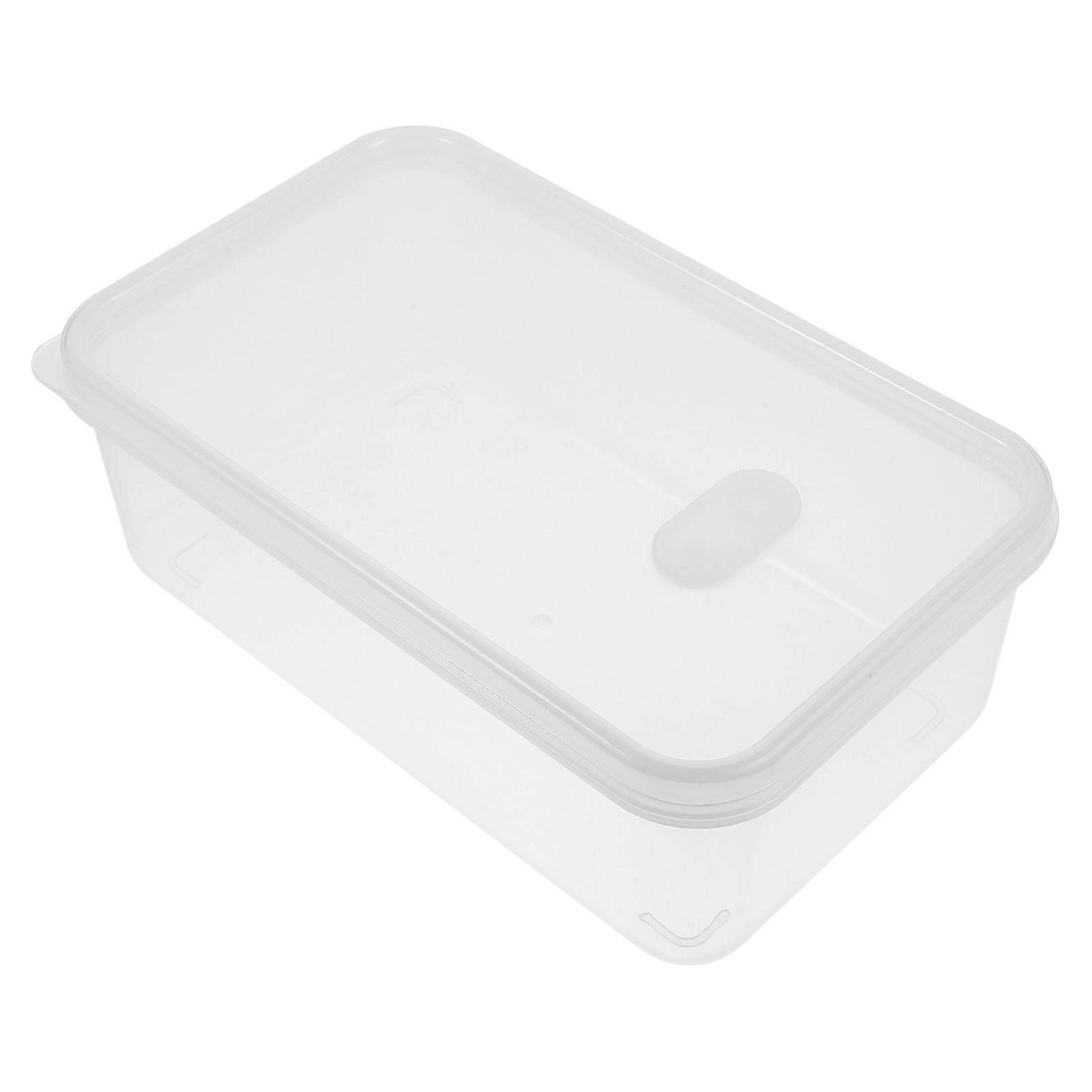 Clear Bread Box Toast Storage Container for Storage Use
