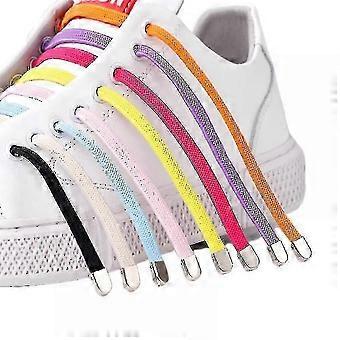 8 Pairs Shoe Laces With Elastic Laceselastic Shoelaces For Adults And Kids