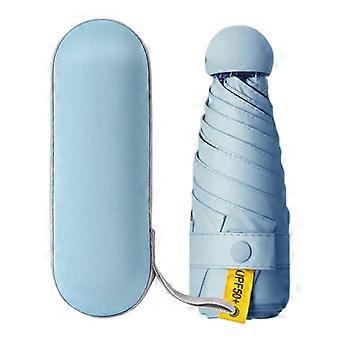 Small Folding Umbrellas for Rain UPF 50+ Sun Rain Protection for Summer-tfd