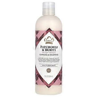 Nubian Heritage, Duschkräm, Patchouli & Buriti, 384 ml, 2-pack