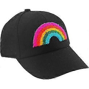 Kids Baseball Cap Adjustable Sun Hat for Boys Girls Ages 3-10 Rainbow Sport Visor