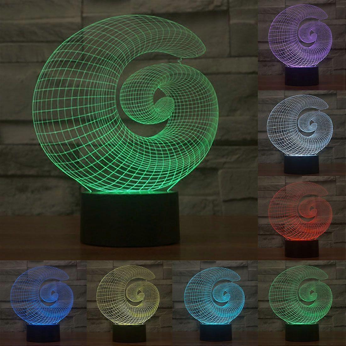7-Colors 3D Acrylic LED Night Light