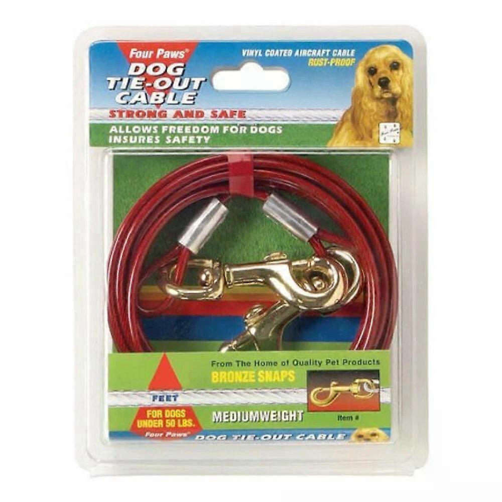Dog tie out cable