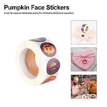 500Pcs / 1Roll Raflacoat Pegatinas autoadhesivas Pegatinas útiles para Halloween