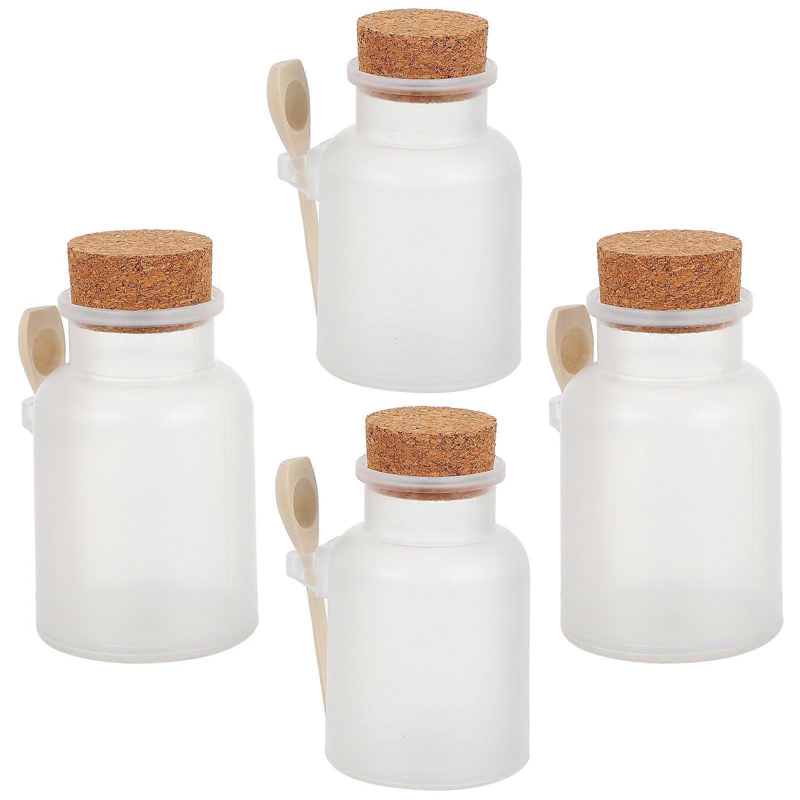 Refillable Mask Bottles for Storage 4Pcs Set