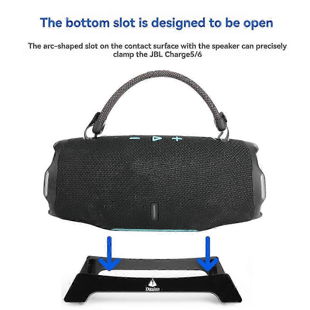 Acrylic Desktop Speaker Bracket compatible for Charge 5 A