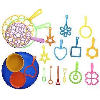 20 stuks Kids Outdoor Speelset Outdoor Toys Bubble Wands Toy Big Bubble Wand Bubble Maker