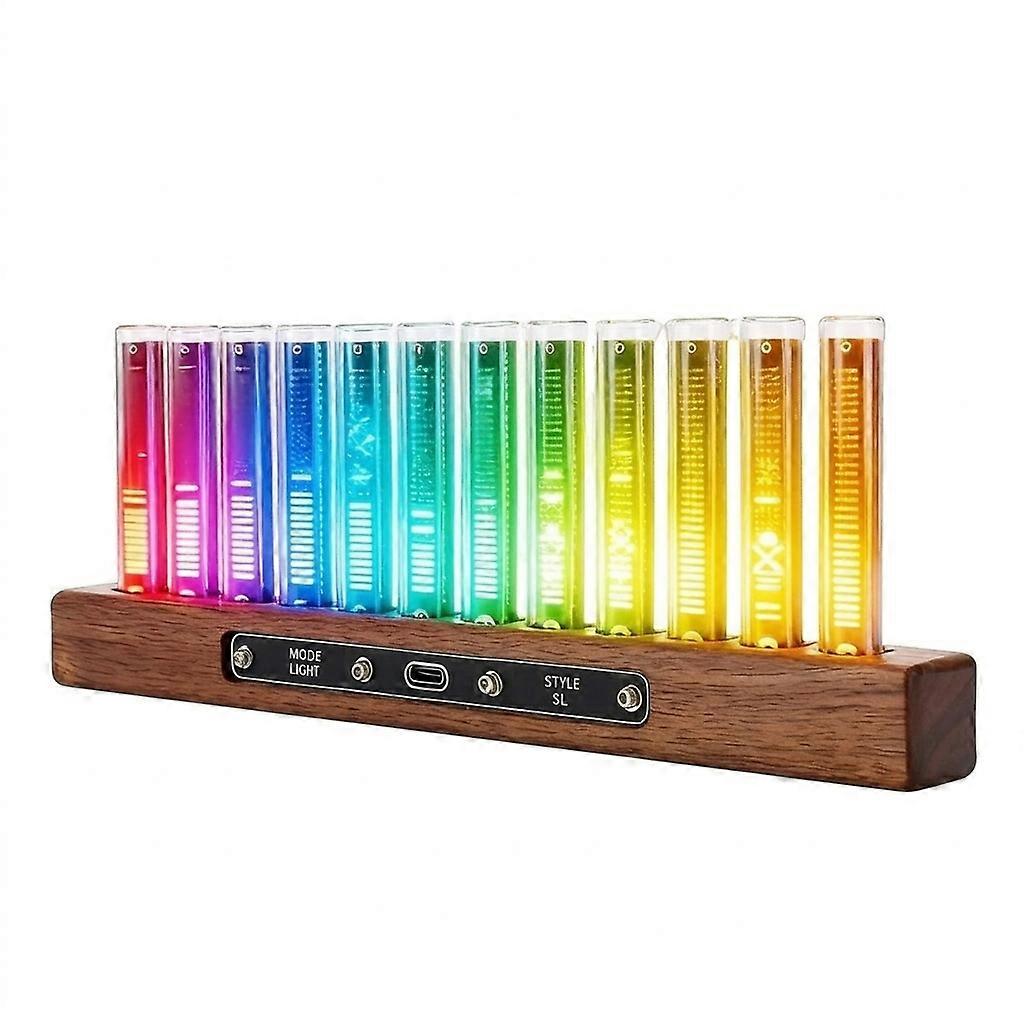Led Musical Spectrum Display With 12 Light Tubes
